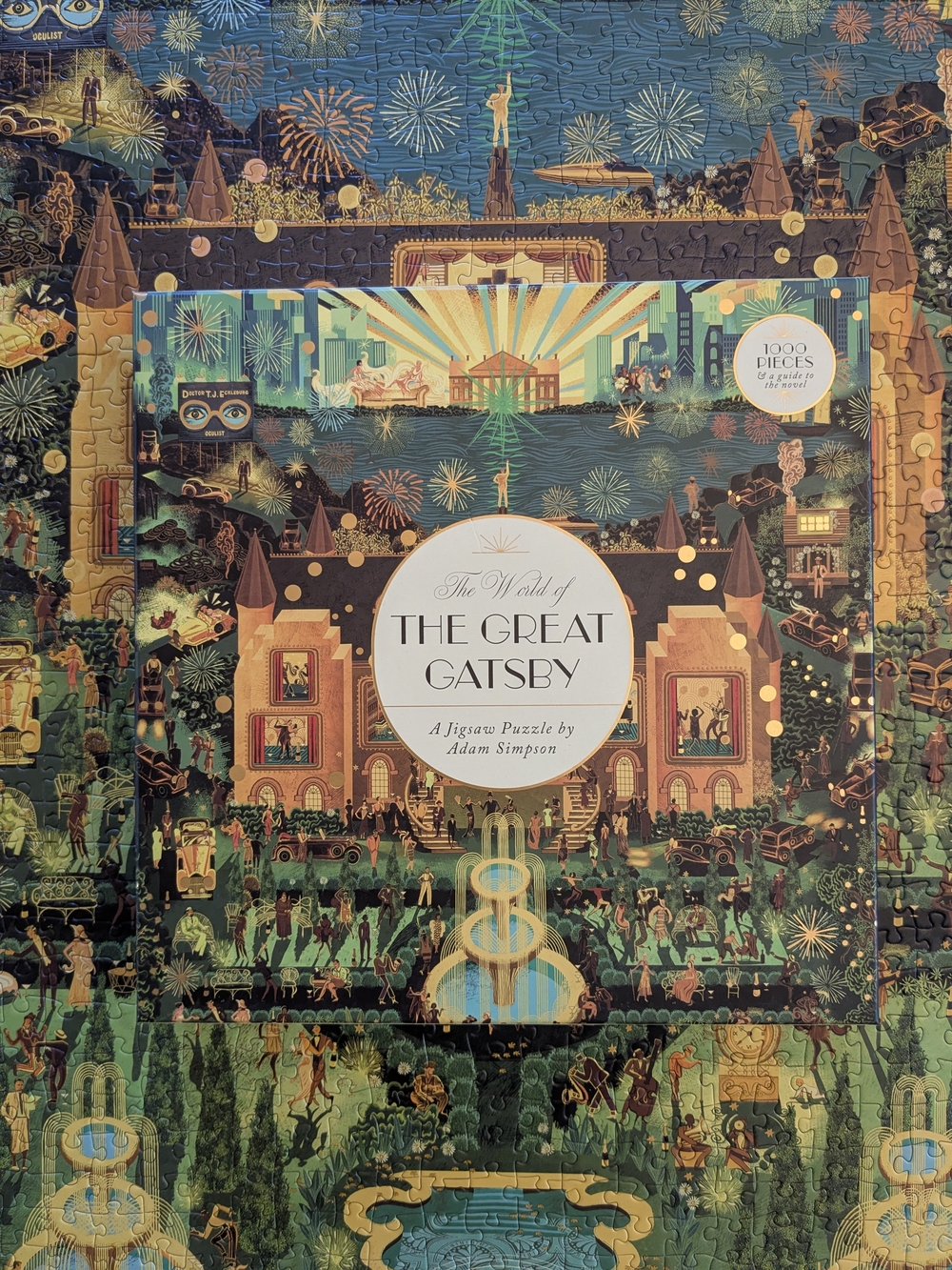 Lawrence King 1000 Piece Puzzle - The Great Gatsby